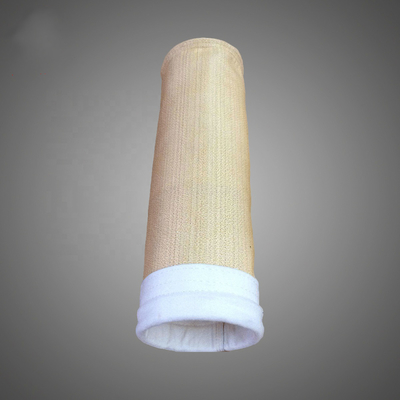 아스팔트 플랜트 시멘트 산업을 위한 500gsm~550gsm 아라미드 노멕스 필터가방