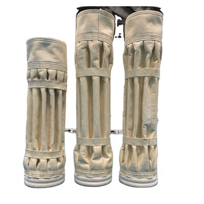 짠 것이 아닌 주름형 노멕스 먼지 필터 주머니 폴리에스테르 니들 펠트