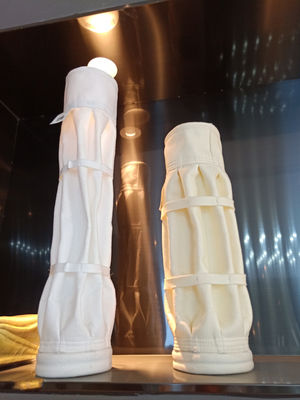 거꾸로 된 흡진장치를 위한 폴리에스테르 PPS 노멕스 P84 스타 주름형 필터 가방