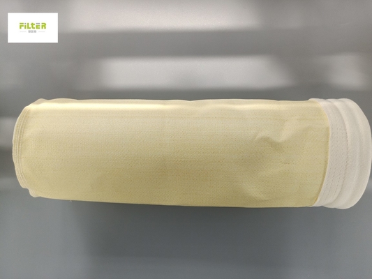Acrylic Polyester Fibreglass Industry Dust Collector Filter Bag Anti Alkali 550GSM