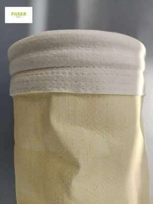Acrylic Polyester Fibreglass Industry Dust Collector Filter Bag Anti Alkali 550GSM