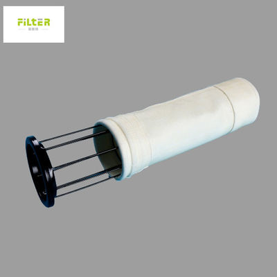 Acrylic Polyester Fibreglass Industry Dust Collector Filter Bag Anti Alkali 550GSM