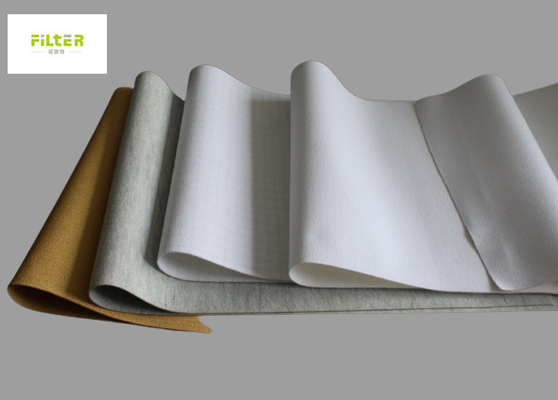 550GSM 펄스 제트 필터 백 폴리에스터/PPS/Nomex/PTFE/P84 니들 펠트