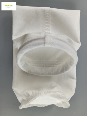 산업 먼지 수집가를 위한 550GSM 폴리에스테 PTFE 막 Aramid 여과 백