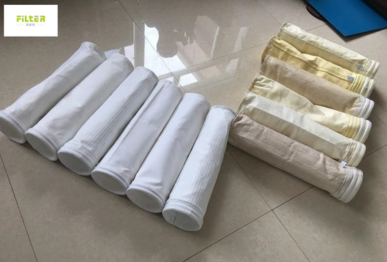 Nomex PPS P84 산업용 백 필터용 비 길쌈된 PTFE 필터 백