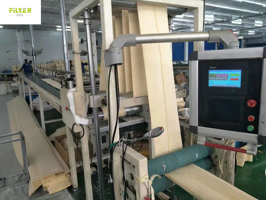 고열 강철 식물은 여과 백 폴리에스테 P84 섬유유리를 느꼈습니다