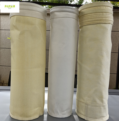 집진기를 위한 산업 여과기 피복 PPS Aramid P84 PTFE