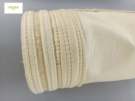 주문을 받아서 만들어지는 보통 직물 섬유유리 여과 백 PTFE 입히는 746G/M2