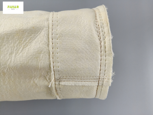 시멘트 식물 철강 공장을 위한 750GSM 섬유유리 여과 백 PTFE 막