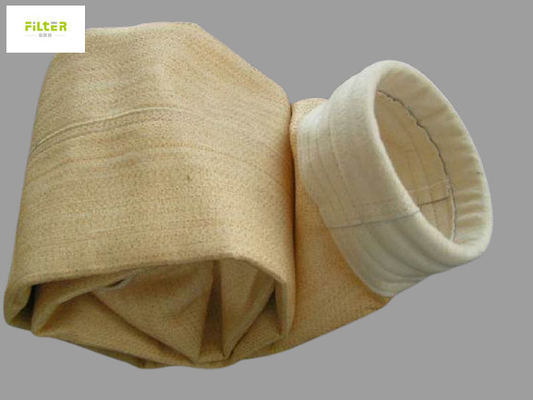 아스팔트 혼합 식물 집진기용 Nomex Aramid 필터 백