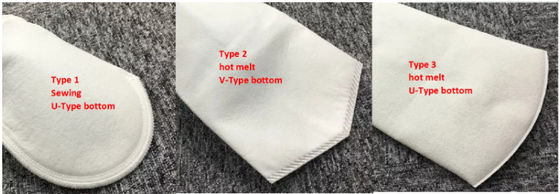 플라스틱 링 내알칼리성과 물 / 기름 / PE 액체 필터 봉지